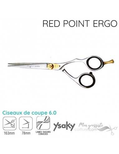 Ciseaux Ysaky Red Point Ergo 60