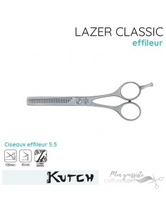 Ciseaux Lazer Kutch MiniEffil 2  lames dentées