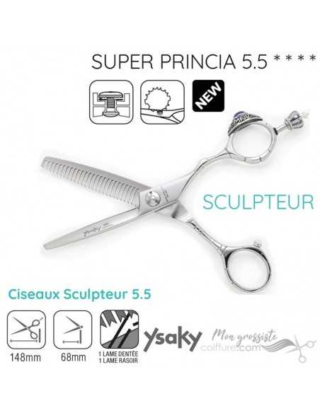 Ciseaux Ysaky PRINCIA 55 Sculpteur 26 dents