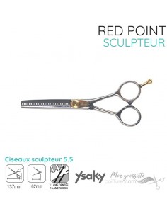 Ciseaux Ysaky Red Point sculpteur 55