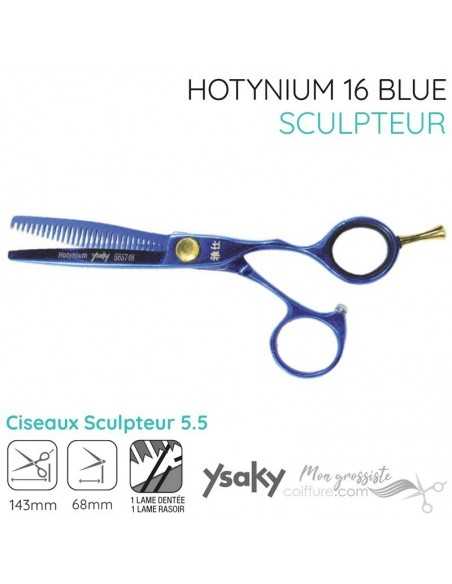 Ciseaux Ysaky Hotynium 16 Blue Scul55Er