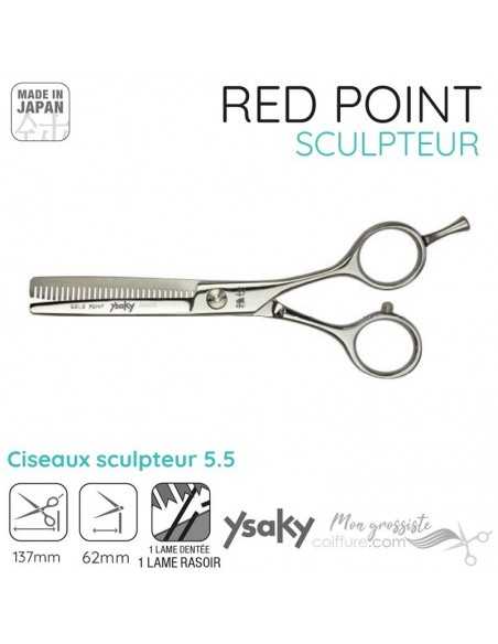 Ciseaux Ysaky Gold Point Sculp 5.5 Stand