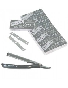 Lame Kutch Laser Etui de 10 double Silver