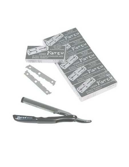 Lame Kutch Laser Etui de 10 double Silver