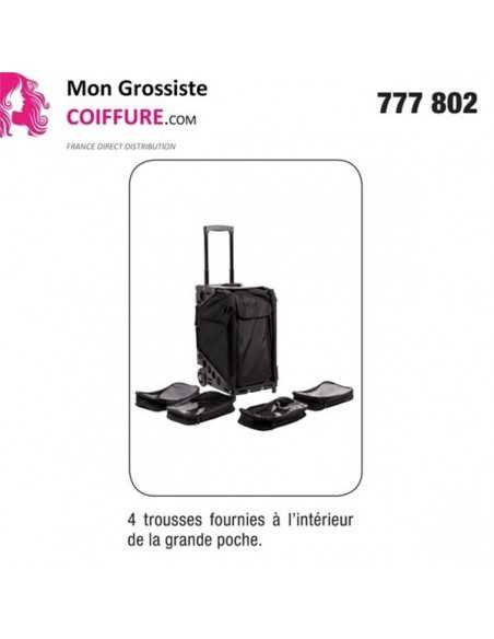Seating case noire valise outil avec roulette