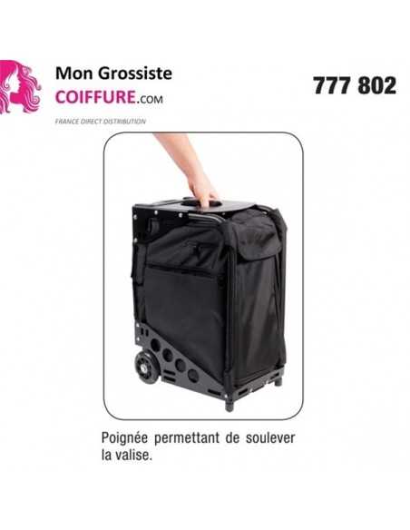Seating case noire valise outil avec roulette