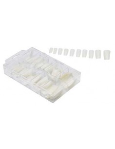 Faux Ongl.Cleopatre Boitex100 Assor.Blanc