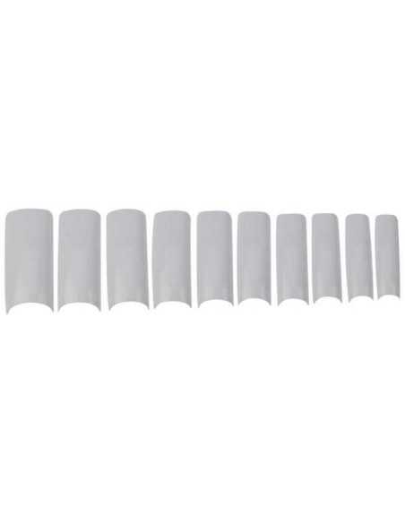Faux Ongles x500 Boitecourbe-4 Blanc - SINA