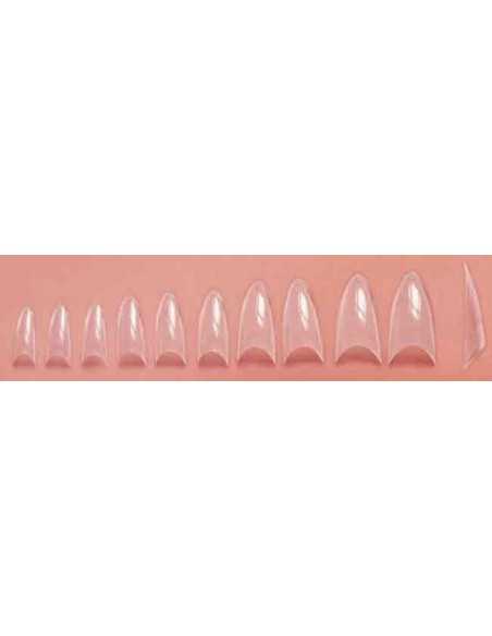 Faux Ongl.Stiletto Boitex100 Assort.Transparent