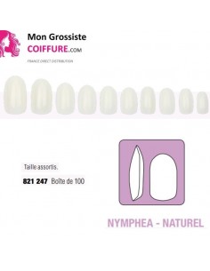 Faux Ongles Nymphea Boite X100 Assort.Naturel