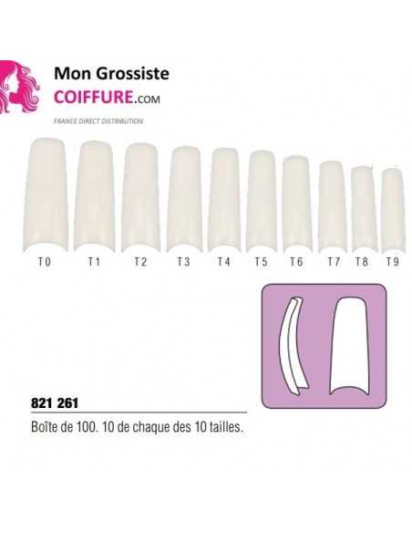 Faux Ongl.Aphrodite  Boitex100 Assort.Natur