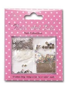 Nail-Art 6 Décors Argentes - SINA