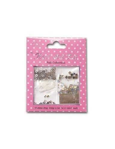Nail-Art 6 Décors Argentes - SINA