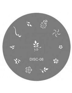 Stamp Tamponage Pochoir Disc-08 - SINA