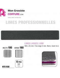 Lime 6+5 Rectang.Noirex6  180 X 25 mm