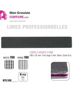 Lime 6+5 Rectang.Noirex6  180 X 25 mm