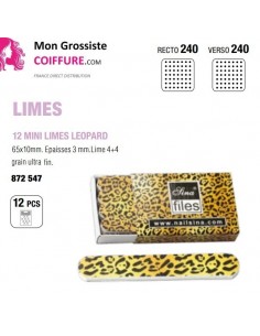 Mini Limes fine4-240 Leopard x12 -  65 X 10 mm