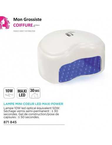 Lampe UV 10W Nail-Art en forme de coeur