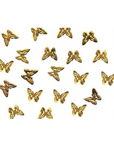 Décor Ongles Papillon Or Mnds-11 - SINA