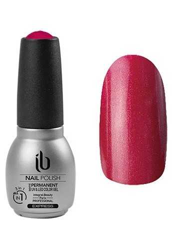 Gel/Vernis All-In-1 (14ml) Color Rouge Nacré - IB