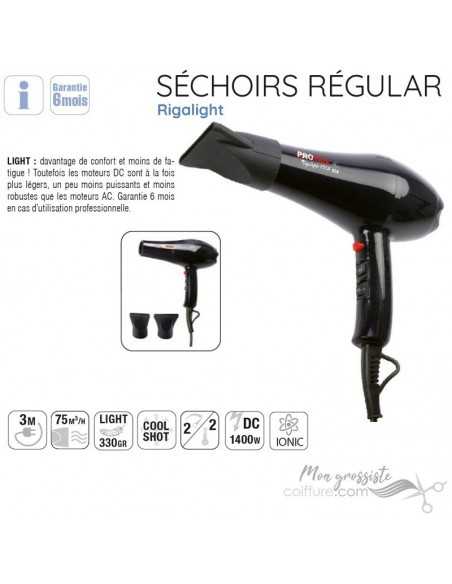 Sèche Cheveux Promex Light Noir (1400W)  Rigalight