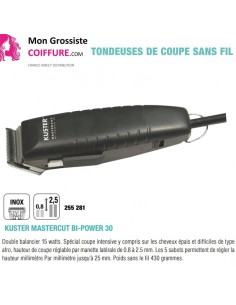 Tondeuse Kuster Master-Cut Bi-Power30  (5 sabots)