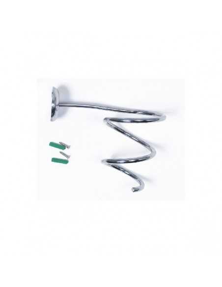 Support Sèche Cheveux Métallique Spiral 2