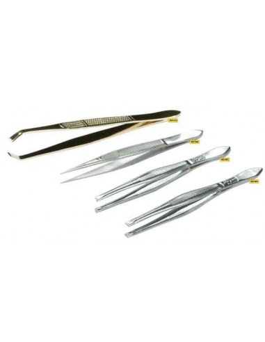 Pince Epiler 8 Cms Chromee Mord Biais