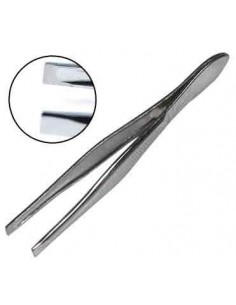 Pince Epiler 8 Cms Chromée Mord Carre