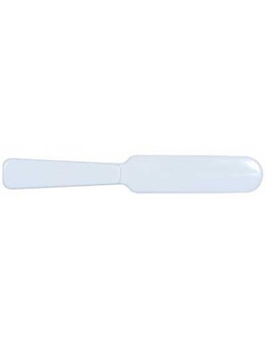 Spatule PVC Manche Blanc 15, cm