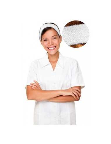 Bandeau d'esthétique Brigitte blanc