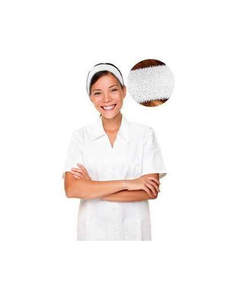 Bandeau d'esthétique Brigitte blanc