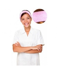 Bandeau d'esthétique Brigitte rose