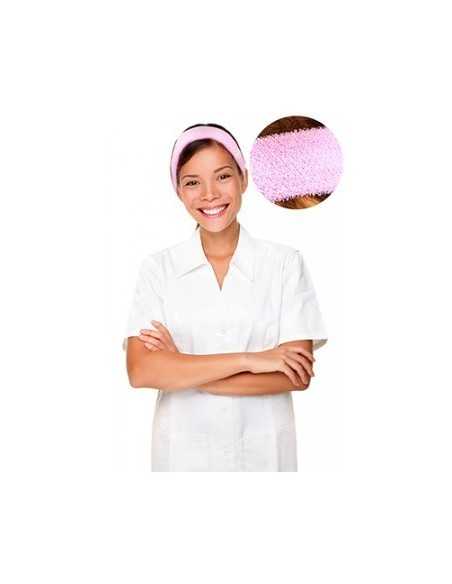 Bandeau d'esthétique Brigitte rose