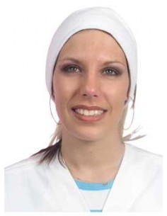 Bandeau d'esthétique Elisa blanc