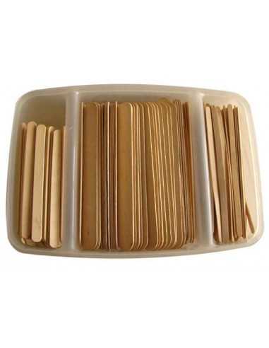 Spatule en bois Assortiment x 400