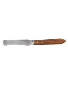 Spatule Inox Ergo Manche Bois 21 cm