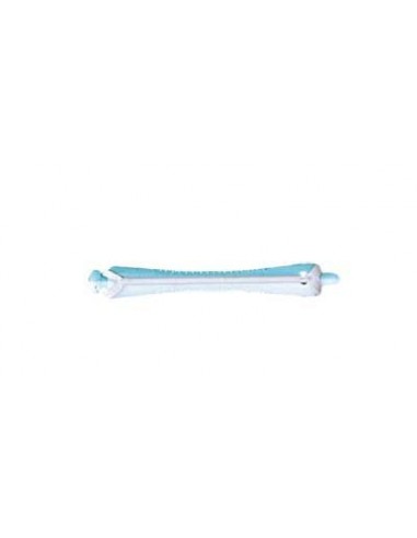 Bigoudis vert/blanc (60x6mm) x12