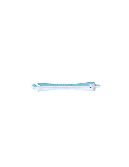 Bigoudis vert/blanc (60x6mm) x12