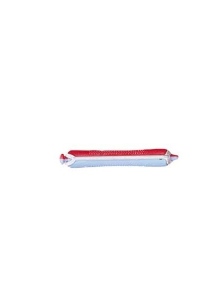 Bigoudis rouge/bleu (60x11mm) x12