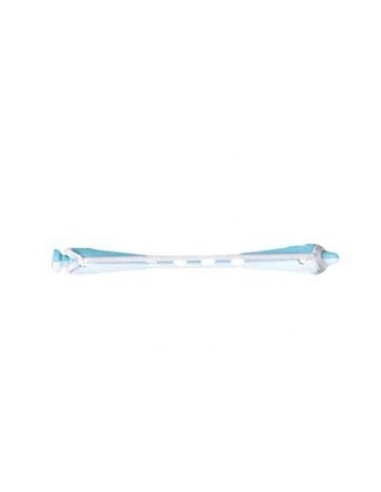 Bigoudis vert/blanc (80x6mm) x12