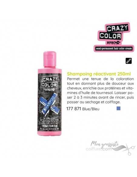 CRAZY COLOR Shamp. Réactivant BLEU 250ml