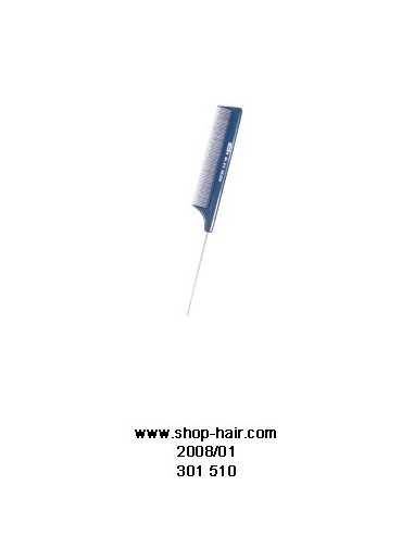 Peigne classique à  queue en métal - Mezzo