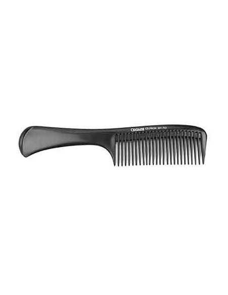 Peigne Rateau Démêloir (22,2cm) ABS Noir- Centaure