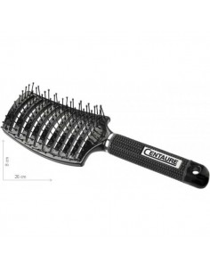 Brosse Braziline Incurvée 11 Rangs Perlés