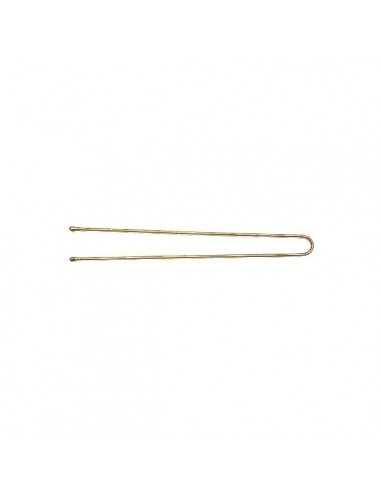 Pinces droites/perlées Kifix bronze (7cm) x40