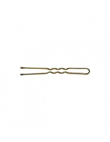 Epingles ondulées/perlées Kifix bronze (7cm) 500gr