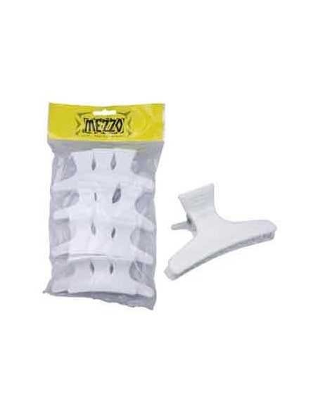 Pince Croco Blanche  X12 Eco - 8 Cm