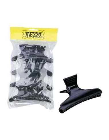 Pince Croco Noire X 12 Eco - 8 Cm