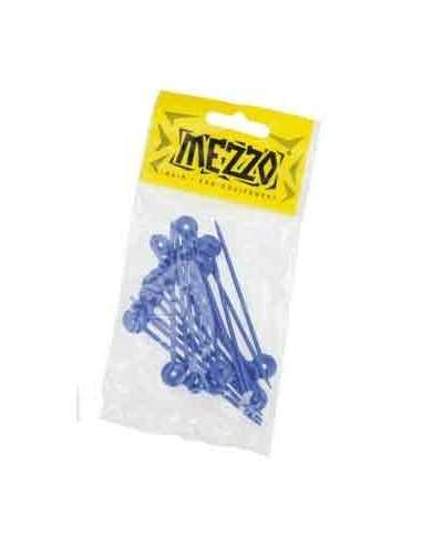 Pic Bigoudis Plastique Bleu 7 cm par 20